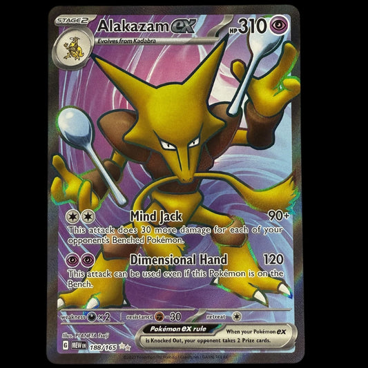 Alakazam ex - 188/165 - SV: Scarlet & Violet 151