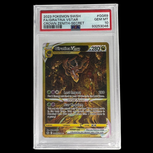 Giratina VSTAR (Secret) - Crown Zenith: Galarian Gallery (PSA 10)