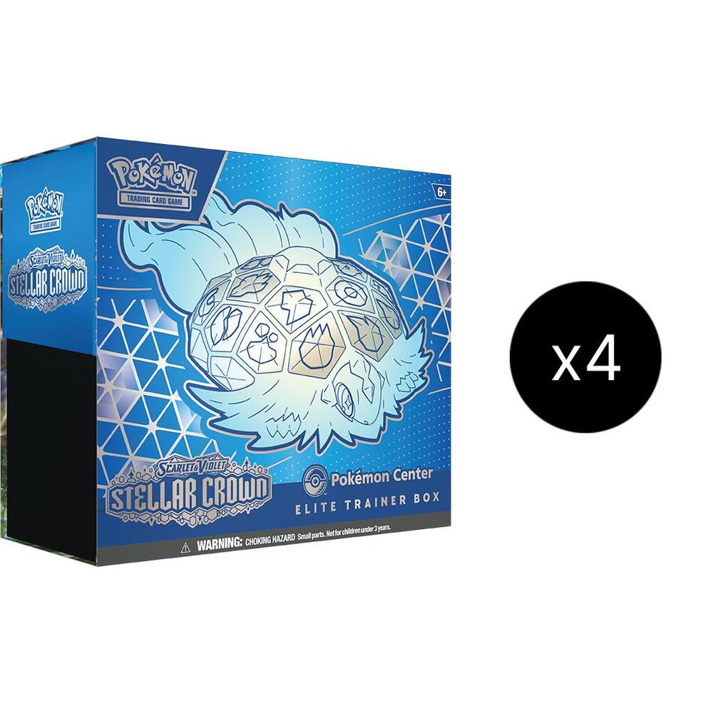 Case of Pokémon TCG: Scarlet & Violet-Stellar Crown Pokémon Center Elite Trainer Box